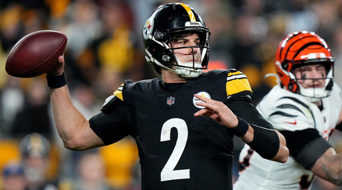 Pittsburgh Steelers quarterback Mason Rudolph